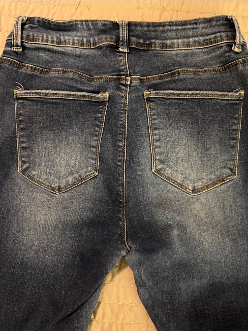 Wax Jean Indigo Fade Skinny Jeans - Picture 6 of 6